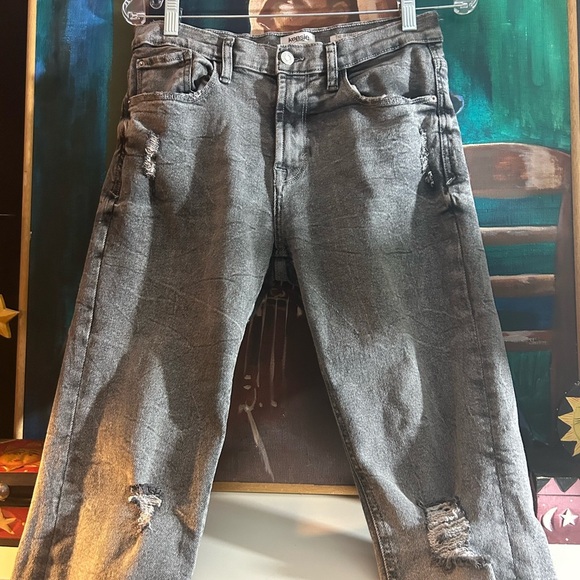 Kensie Vintage The Ultimate High Rise Skinny Charcoal Straight Leg Jeans 29" - Picture 3 of 10